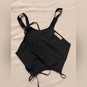 Elodie Black Strappy Top